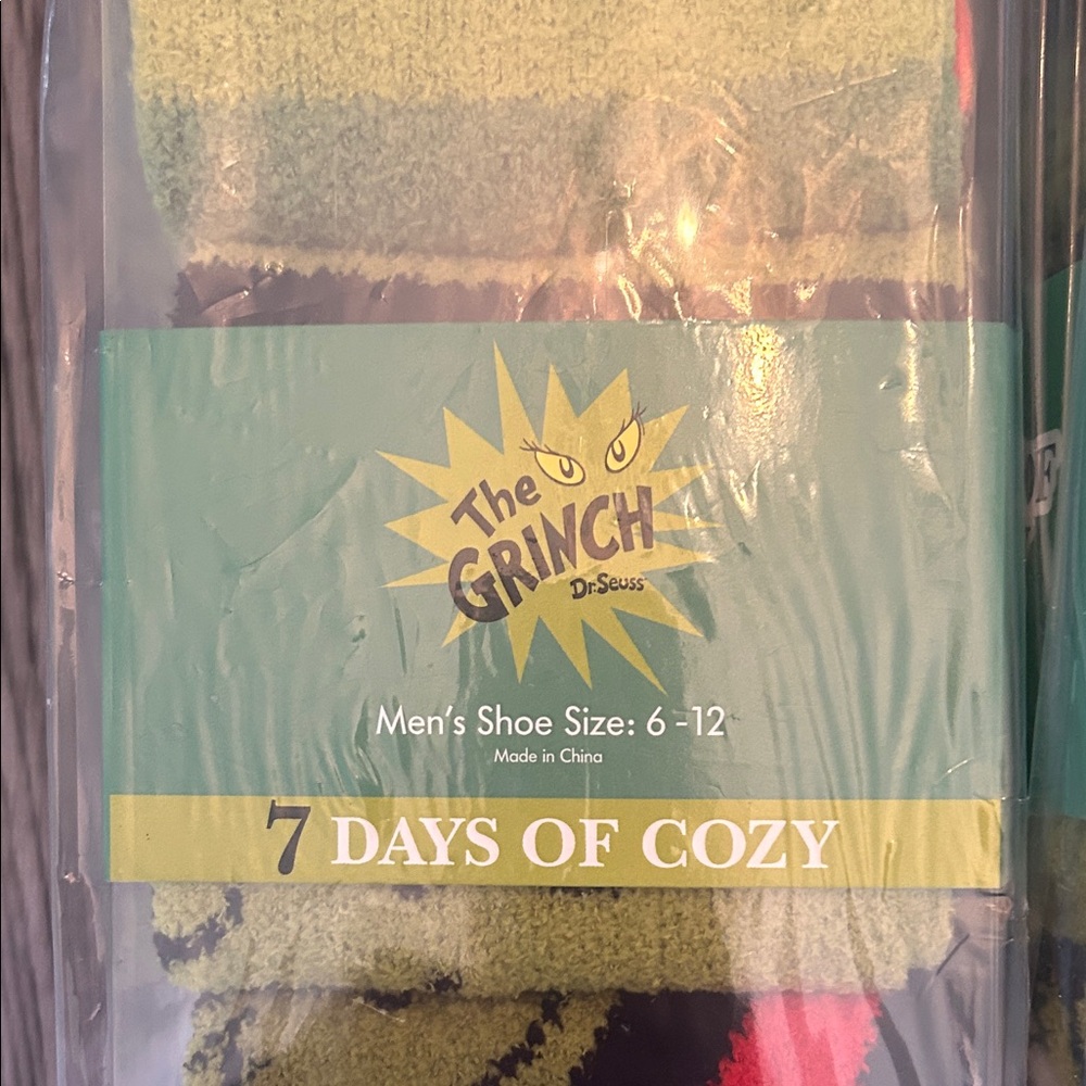 🎄💚 The Grinch “7 Days of Cozy” SOCK MEGA BUNDLE 💚🎄